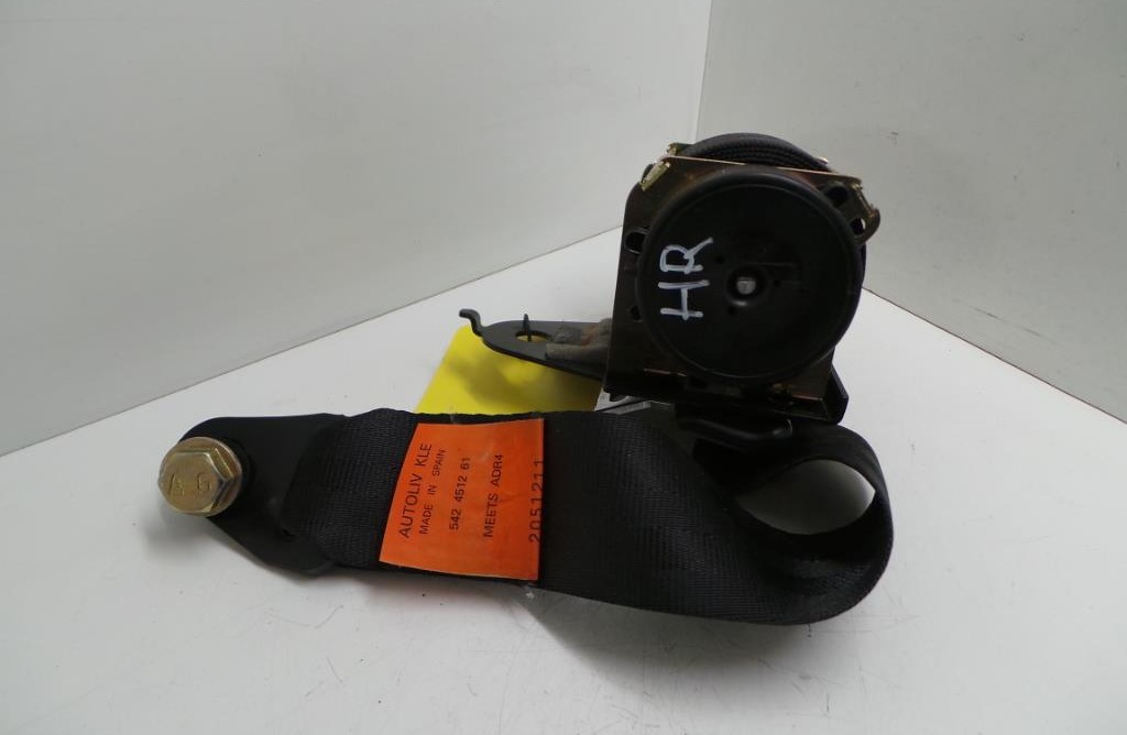 Nissan Primera P12 Traveler Bj.02 Sicherheitsgurt hinten rechts Kombi schwarz